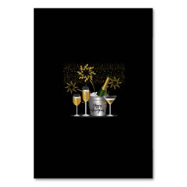 Gott nytt år - Bord-kort Bordsnummer