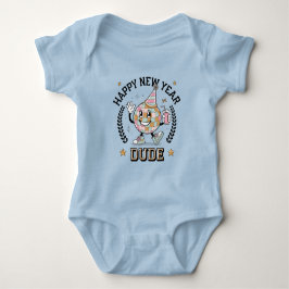 Gott nytt år Boy Pojke Bodydräkt Gift T Shirt