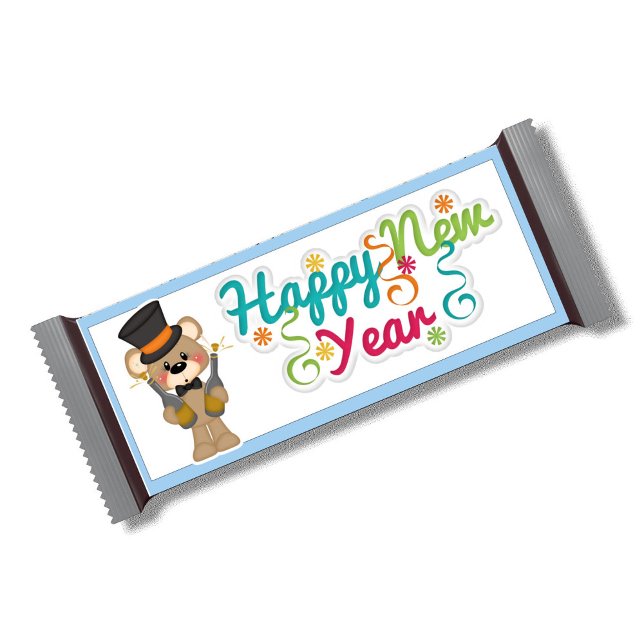 Gott nytt år Candy Pub Wrapper Party favors Anteckningsblock (Skapare uppladdad)