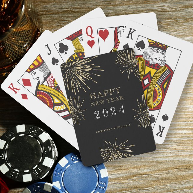 Gott nytt år casinokort (Skapare uppladdad)