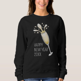 Gott Nytt År Champagneglas T Shirt