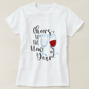 gott nytt år Cheers till Nyårsaftonen T Shirt