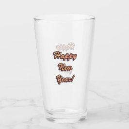 Gott nytt år Colorful Glaskopp