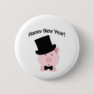 Gott nytt år!Dapper Gris Knapp
