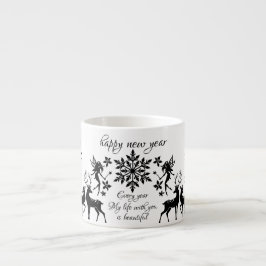 gott nytt år espressomugg
