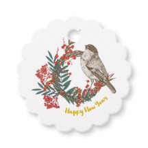 Gott nytt år fågelutandning