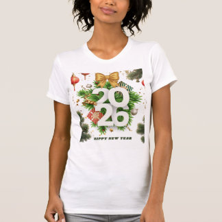 Gott Nytt År – Festliga julleksaker, dekorationer T Shirt