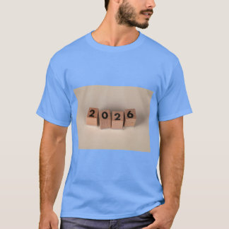 Gott nytt år firande grafik t shirt