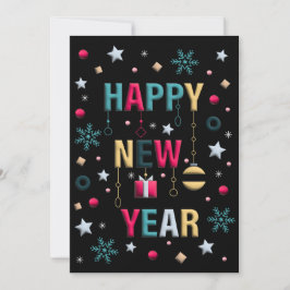 Gott nytt år firande inbjudningar