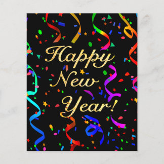 "Gott nytt år! ", Flygblad