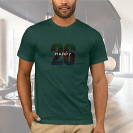 Gott nytt år Forest Grönt T-Shirt