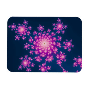 Gott nytt år Fractal Magnet