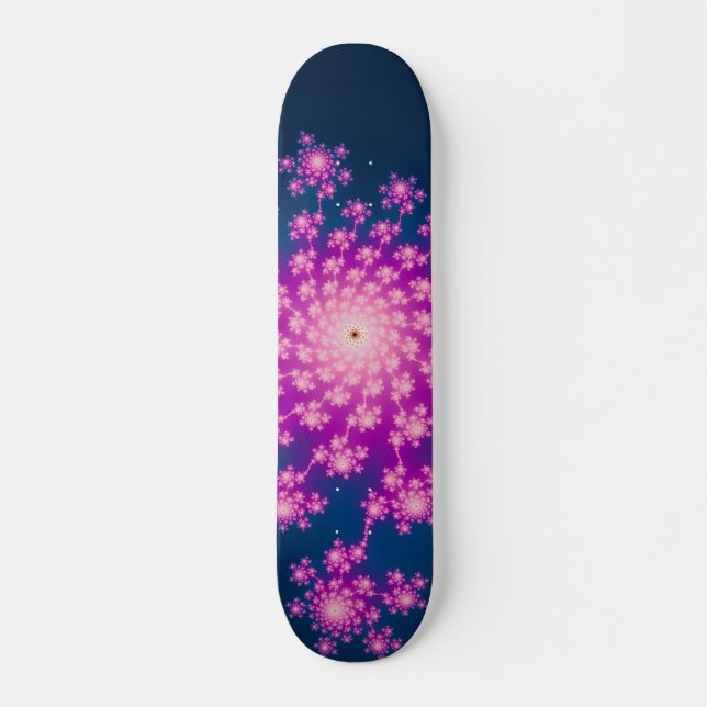 Gott nytt år Fractal Mini Skateboard Bräda 18,7 Cm (Framsida)