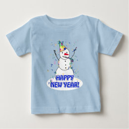 Gott nytt år från det högaktande Snögubbe Tee Shirt