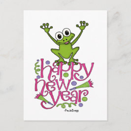 Gott nytt år från Frisky, Frog Helg Vykort