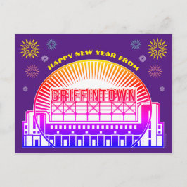 Gott nytt år från Griffintown-vykort Vykort