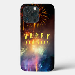 Gott nytt år-fyrverkeripjäs iphone case