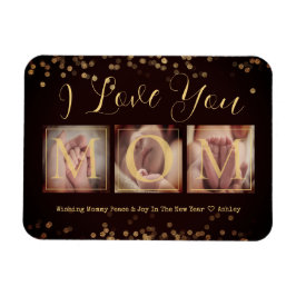 Gott nytt år Gift för Mamma Magnet