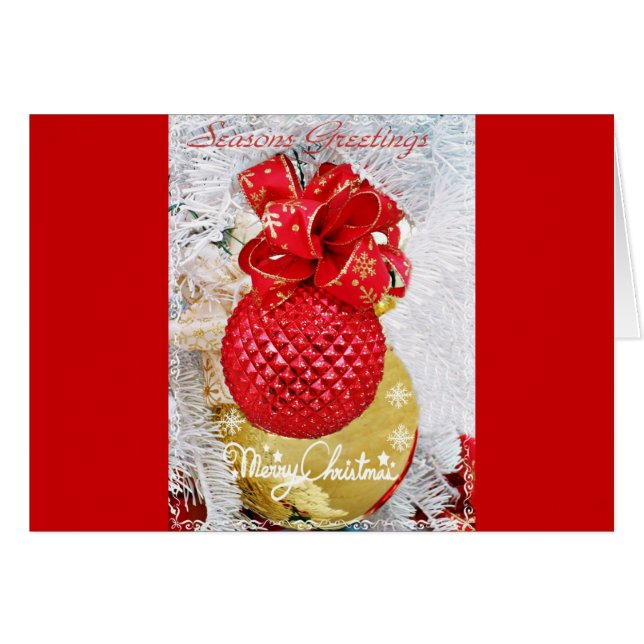 Gott nytt år, God Jul_ Hälsningskort (Framsidan Horizontal)