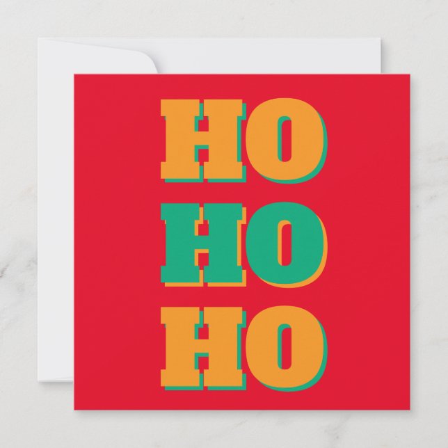 Gott Nytt År God Jul Höcktid HoHo (Framsida)