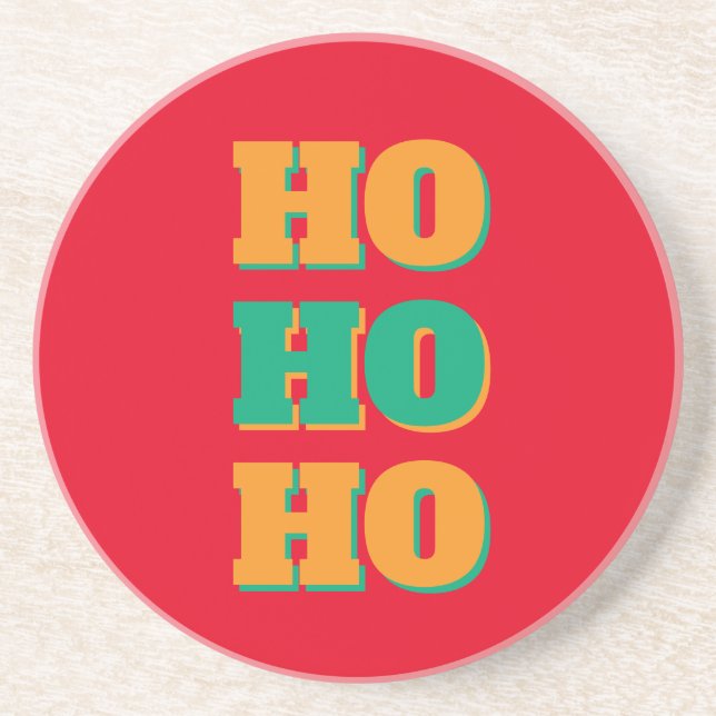 Gott Nytt År God Jul Höcktid HoHo Underlägg (Framsidan)