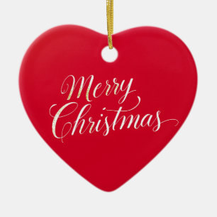 Gott nytt år God jul Högtider Julgransprydnad Keramik