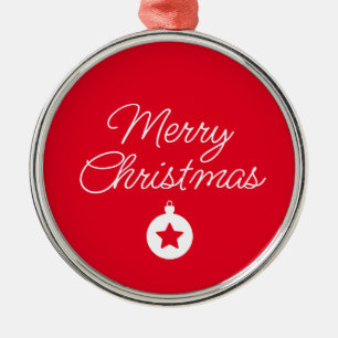 Gott nytt år God jul Högtider Julgransprydnad Metall