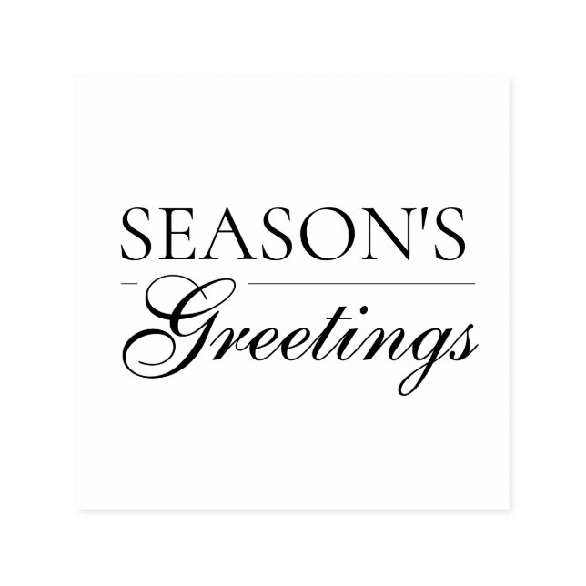 Gott nytt år God jul Högtider Självfärgande Stämpel (Design)