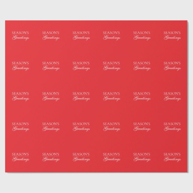 Gott nytt år God jul Högtidskort Presentpapper (Platt)
