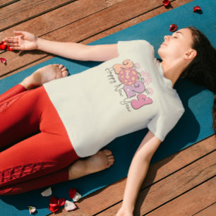 Gott nytt år groovy retro typography t shirt