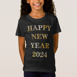 Gott nytt år Guld T Shirt