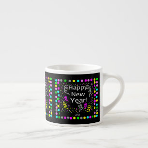Gott nytt år Hälsning Espresso Mugg Espressomugg