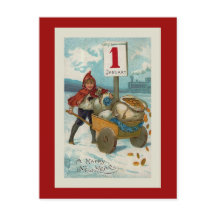 "Gott nytt år" hälsningkort