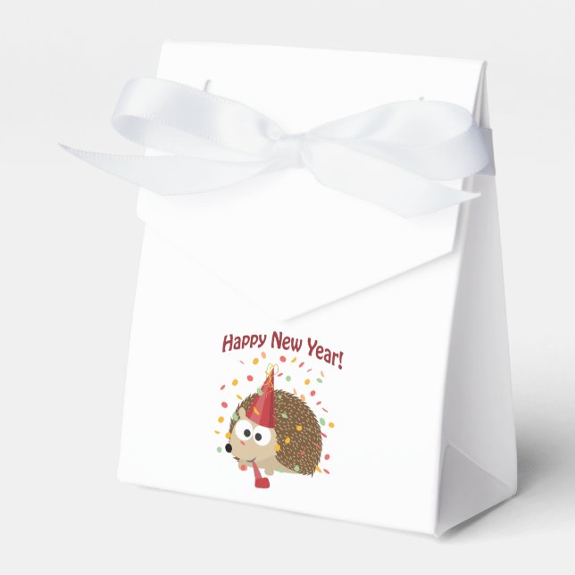 Gott nytt år Hedgehog! Presentaskar (Framsidan Sidan)