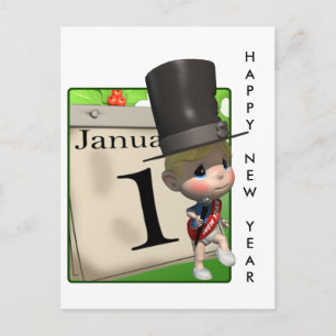 GOTT NYTT ÅR! HELG VYKORT