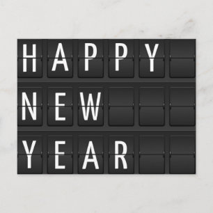 gott nytt år helg vykort