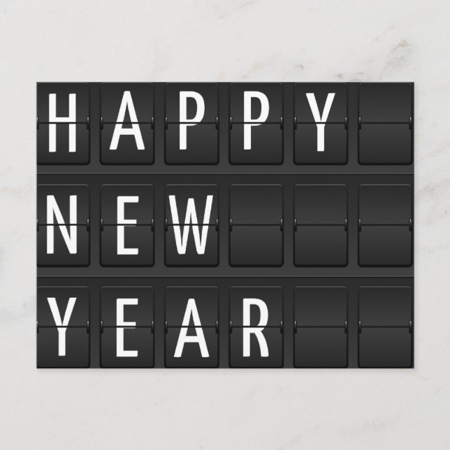 gott nytt år helg vykort (Framsida)