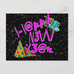 GOTT NYTT ÅR HELG VYKORT