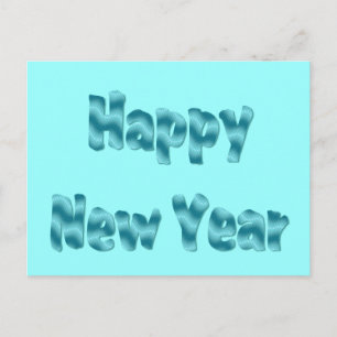 gott nytt år helg vykort