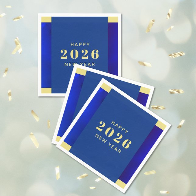 Gott nytt år Helgdag Pappersservett (Happy New Year Holiday Napkins)