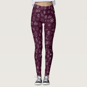 gott nytt år Helgdag Trendigets dekoration jul Leggings