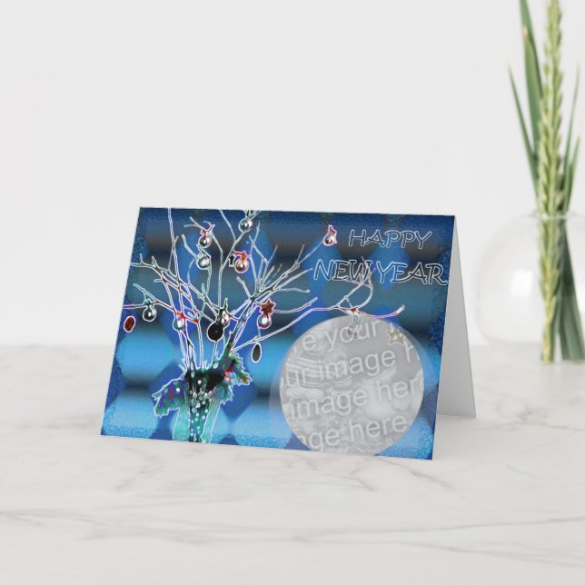 Gott nytt år helgkort (Framsida)