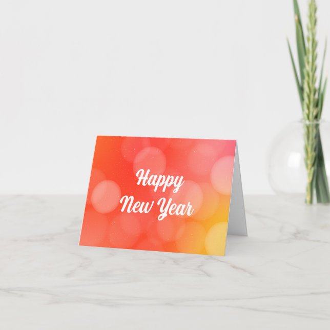 Gott nytt år helgkort (Framsida)