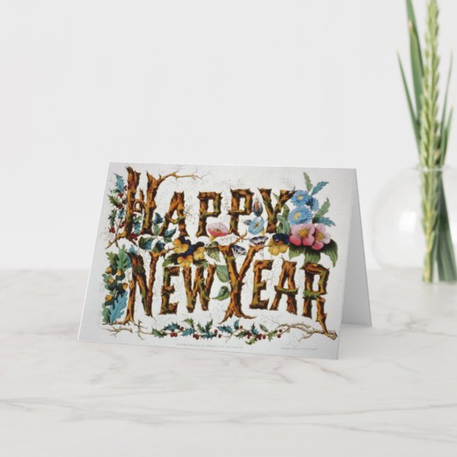 Gott Nytt År Helgkort (Framsida)