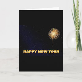 Gott nytt år helgkort