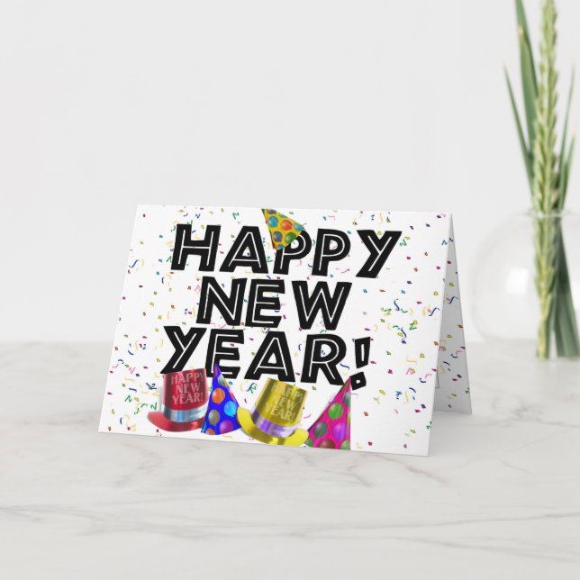 GOTT NYTT ÅR! HELGKORT (Framsida)