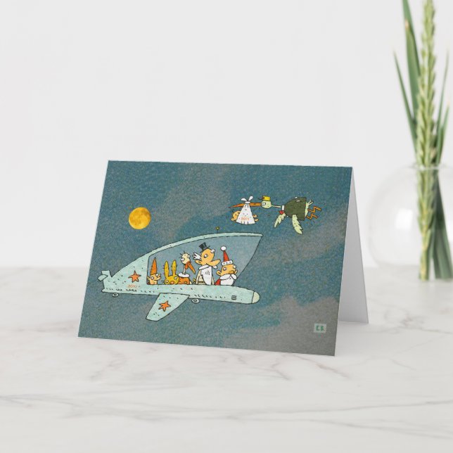 Gott nytt år helgkort (Framsida)