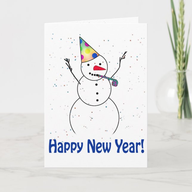 GOTT NYTT ÅR! HELGKORT (Framsida)