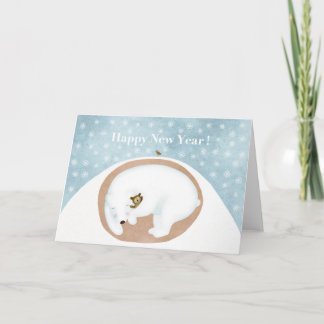 Gott nytt år! helgkort