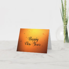 Gott nytt år  helgkort